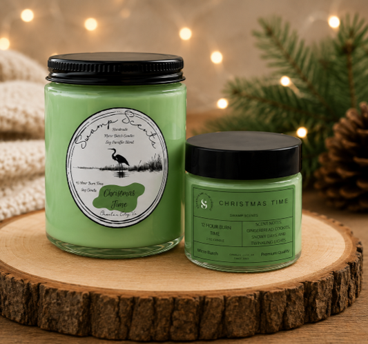 Christmas Time 8oz Premium Scented Candle