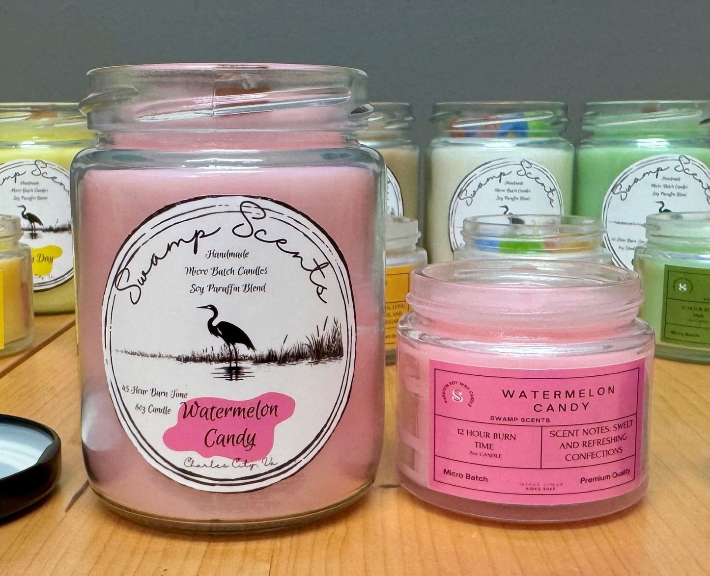 Watermelon Candy 2oz Premium Scented Candle