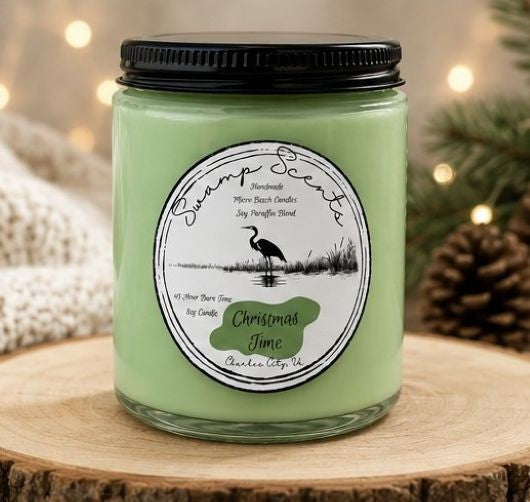 Christmas Time 8oz Premium Scented Candle