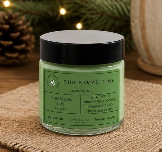 Christmas Time 2oz Premium Scented Candle