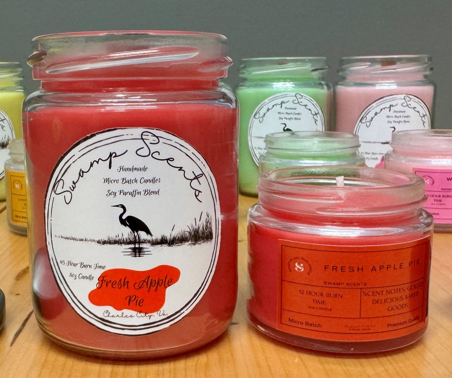 Fresh Apple Pie 8oz Premium Scented Candle