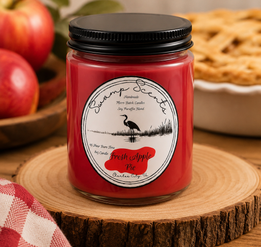 Fresh Apple Pie 8oz Premium Scented Candle