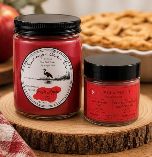 Fresh Apple Pie 8oz Premium Scented Candle