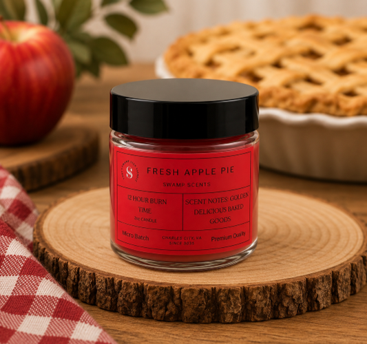 Fresh Apple Pie 2oz Premium Scented Candle