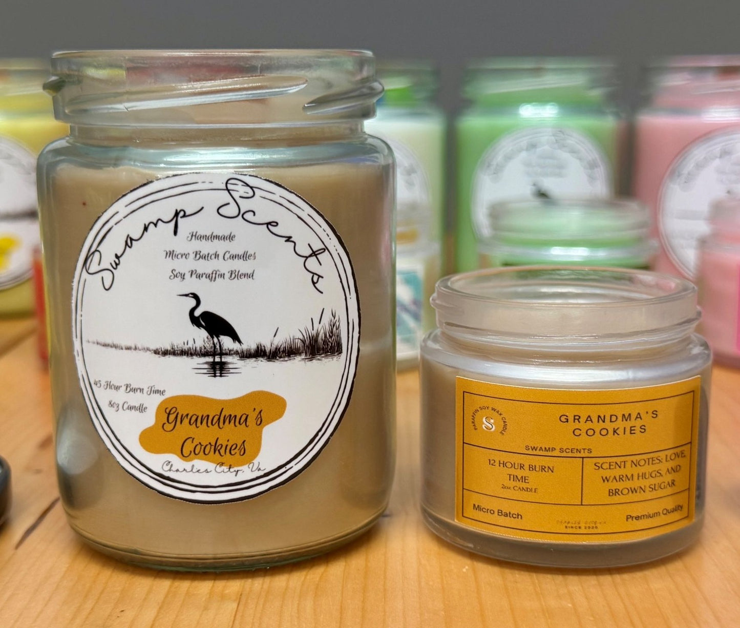 Grandma's Cookies 8oz Premium Scented Candle