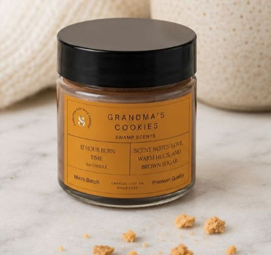 Grandma's Cookies 2oz Premium Scented Candle
