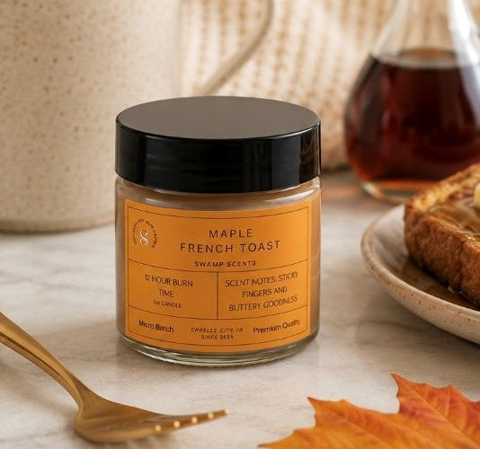 Maple French Toast 2oz Premium Scented Candle