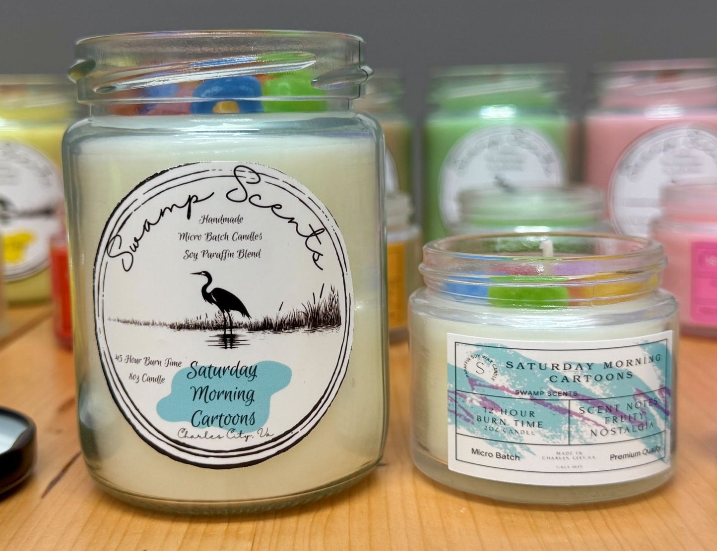 Saturday Morning Cartoons 2oz Premium Scented Candle