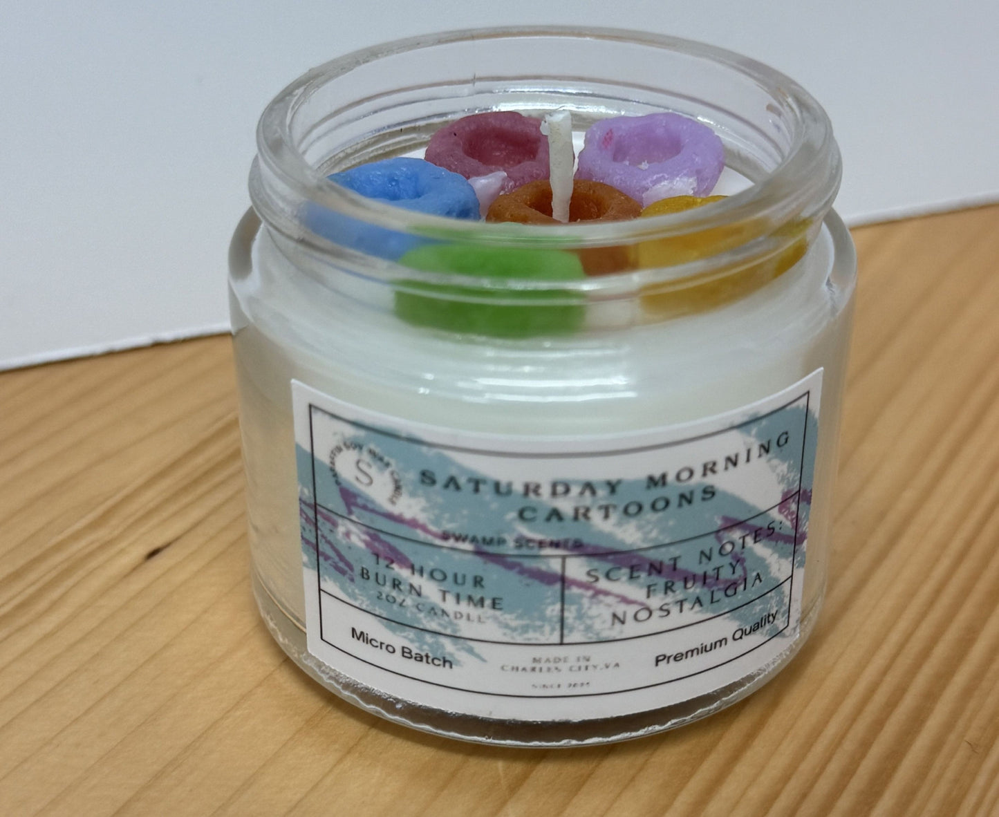 Saturday Morning Cartoons 2oz Premium Scented Candle