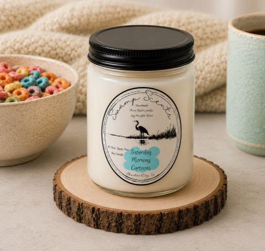 Saturday Morning Cartoons 8oz Premium Scented Candle