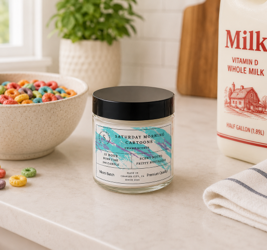 Saturday Morning Cartoons 2oz Premium Scented Candle